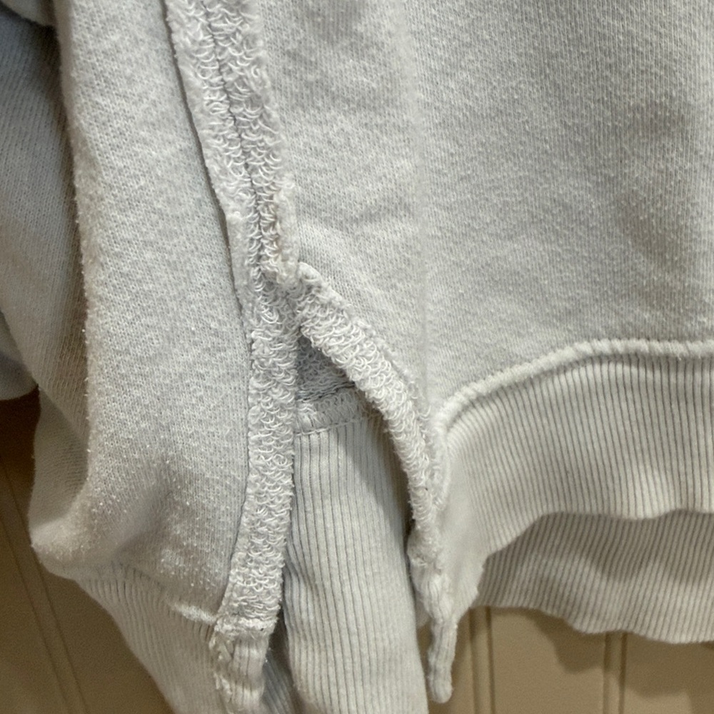 We The Free White Oversized Sweatshirt - Picture 4 of 5
